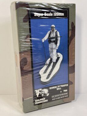 SEALED Verlinden Super Scale 120mm 744 German Skitrooper WWII Figure NEW BN